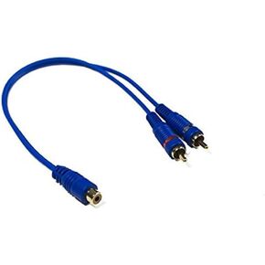 Stinger SSIBY2M Value Series 2 Male to 1 Female Y Interconnect