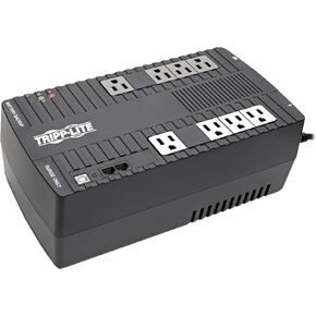 TRIPP LITE 550VA UPS BATERESS BACKERTERSTERTER ، تنظيم الجهد التلقائي AVR ، 8 موت ، مزود طاقة غير متقطع ، حماية DATALINE ، ضمان وتأمين لمدة 3 سنوات (AVR550U)