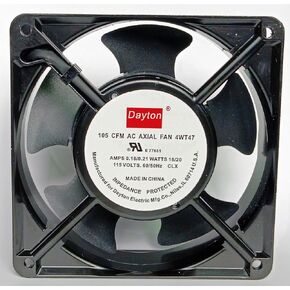 New 4WT47 AXIAL 115V-AC 105CFM 4-11/16in D506793 Cooling Fan