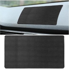 Car Dashboard Non-Slip Mat, 7.4"× 4.7" Car Dash Anti-Slip Sticky Pad Auto Dash Gripping Mat, Universal Vehicle Dashboard Accessories for GPS, Keys, Glass, Coins, Smartphone (Small)