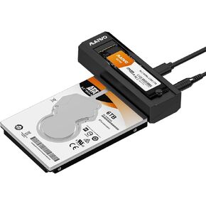 MAIWO M.2 NVMe to 2.5'' 3.5'' Offline Clone Enclosure,M.2 to SATA SSD HDD Cloner, USB-C Type-C Max 10Gbps Standalone Clone Duplicator