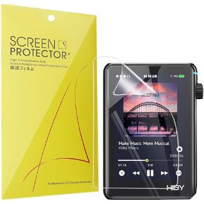 متوافق مع حامي شاشة Hiby R3 II ، [6 Pack] تغطية كاملة TPU Clear Film متوافقة مع Hiby R3 II MP3 Player (6 Pack)