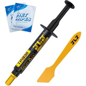 JLJ Thermal Paste CPU Compound Paste 4G Heatsink for IC/Processor/CPU/All Coolers, Carbon Based High Performance, Thermal Interface Material