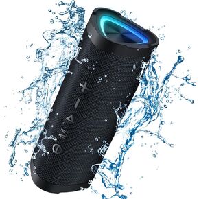 Vanzon Bluetooth Speakers, V40 Portable Wireless Speaker V5.0 with 24W Loud Stereo Sound, 24H Playtime, TWS & IPX7 Waterproof, Suitable for Travel, Home and Outdoors
