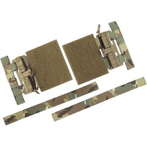 Molle Vest Quick Release Buckle Set, Quick Disconnect Cummerbund Adapters for JPC CPC NCP XPC 420 Vest