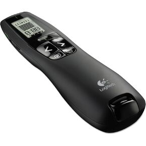 مقدم Logitech Professional R800 مع نموذج مؤشر الليزر الأخضر 910-001350