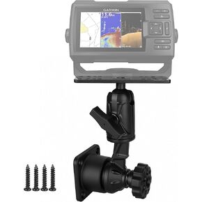 Mount Fish Fish Mount ، 7.32 "ذراع التأرجح الشاقية للمكتشفون الأسماك ، ومكتشفو المخططين/العمق ، متوافق مع garmin ، lowrance وأكثر من ذلك ، للقوارب/الزوارق