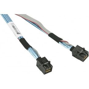Supermicro CBL-SAST-0593 60cm Mini-Sas HD إلى Mini-SAS HD Cable 30AWG Cable