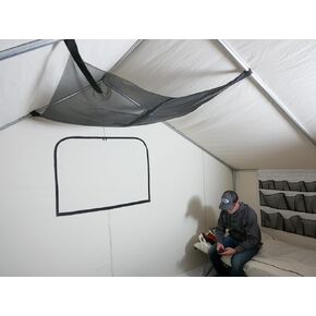 Davis Tent® Storage Loft, Sport Show Special, Durable Overhead Gear Organizer for Wall Tents, Heavy-Duty Canvas Shelf for Hunting, Camping & Outdoor Adventures