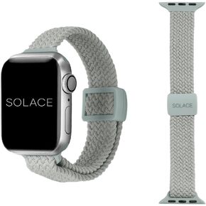 Solace Bands Slim Imperium Adapt Adjustable Nylon Braided Watch Band - Compatible w/All Apple Watches - Solace Apple Watch Bands for Women & Men - Smart Watches Band Series 10 9 8 7 6 SE 5 4 3 2 1