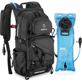 NOOLA Hydration Backpack with 3L Water Bladder, 22L Water Backpack for Hiking Cycling Running Biking, Lightweight Hiking Pack