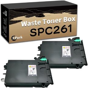 Compatible Waste Toner Box Replacement for Ricoh SPC261,for SPC260DNW C260SFNW C261DNW C261SFNW C252 C252E C252SF C252DN SPC262DNW C340DN C340SF C340DN Printer 1 Pack