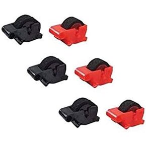 Around The Office Compatible Package of 3 Individually Sealed Ink Rolls Replacement for Sharp EL-2192-R Calculator