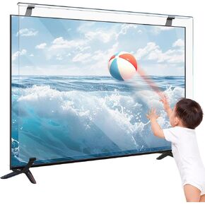 TV Screen Protector 65 Inch: Television Screen Protector Panel Acrylic HD Clear Protective TV Display Protectors for LCD,LED, OLED QLED 4K HDTV