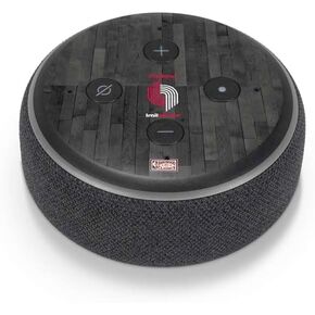Skinit Decal Audio Skin Compatible with Amazon Echo Dot 3 - Officially Licensed NBA Portland Trail Blazers Hardwood Classics Design