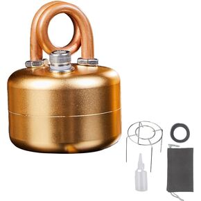 Mini Alcohol Camping Stove – Lightweight Brass & Aluminum Spirit Burner with Stand | Faster Heating – Perfect for Backpacking, Hiking & Brewing Piping Hot Tea/Coffee