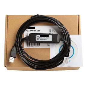 Compatible with VFD-B, VFD-F, VFD.M,VFD-S,VFDL,VFD-VE Series Inverter Debugging Communication Download line VFD-USB01