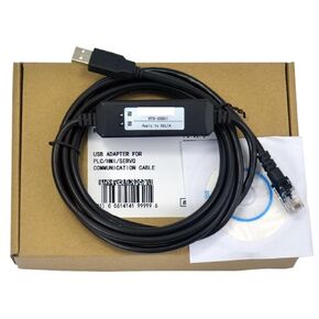 Compatible with VFD-E/MS300/CH2000 Series Inverter Debugging Communication Download line VFD-USB01
