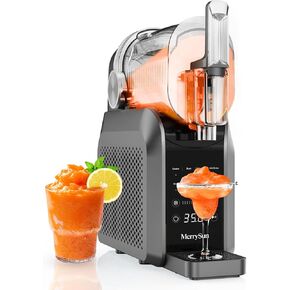 Machine Slushie ، 88 OZ Slushy Machine للمنزل ، 8 برامج محددة مسبقًا ، لا حاجة للجليد ، النظيف التلقائي ، شاشة LED ، صانع مشروبات مجمدة لمارجريتاس ، فراب ، كوكتيلات ، حليب ، عصائر ، عصائر