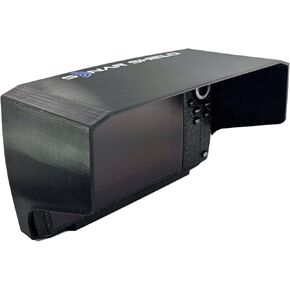 Clip-On Sun Visor Compatible with Humminbird Helix 7 Fish Finder | Anti-Glare Screen Protector | Made in USA