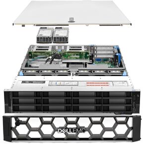 Dell PowerEdge R740xd Server Gold 6154 3.00Ghz 18-Core 192GB RAM 12x Caddies (Renewed)