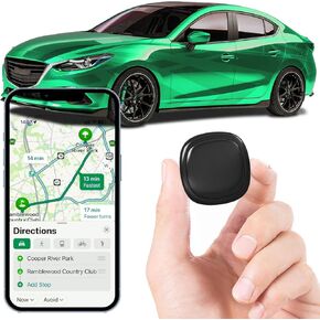 2025 Model Mini GPS Tracker for Vehicles/Kids,Dogs, Worldwide GPS Tracker Car Locator,No Monthly Fee/No SIM Card Required