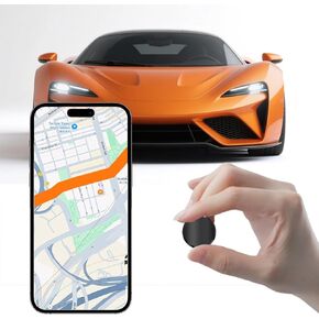 No Subscription/No Monthly Fee GPS Tracker for Vehicles Mini Hidden Car GPS Tracker with Magnetic Case, Android and iOS Compatible Waterproof Portable Hangable GPS Locator, Full Coverage