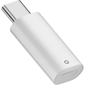 USB C Pencil Adapter for Apple Pencil 1st Generation, USB-C to for Lightning Pencil Charger Adaptor Pair for iPad 10th Gen 2022, Type-C iPencil Dongle Connector Piece USBC for iPad 11-inch A16 2025