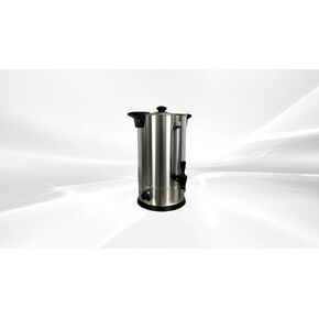 8L Commercial Electric Water Boiler, 1300W, Stainless Steel, Adjustable Thermostat 30-110°C, ETL Certified CF-WBS110-EK