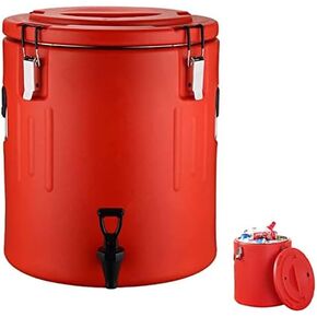 Hot and Cold Dispenser with Faucet, Catering Urn Hot Water Boiler Dispenser, Insulated for 48 Hour, Commercial Coffee Urn Insulated Barrel,10L