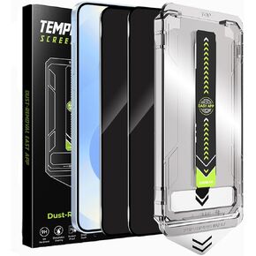 2 Pack for Samsung Galaxy S25 Privacy Screen Protector, Auto-Alignment, Anti-Spy, Auto Dust-Elimination Installation, Anti-Fingerprint, Support Fingerprint Unlocking, Case Friendly