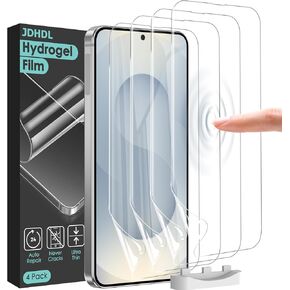 4 Pack for Samsung Galaxy S25 Edge Screen Protector, Flexible Film Screen Protector for S25 Edge, Easy Installation, Auto-Repair (NOT GLASS)