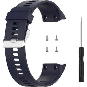 Band for Garmin Forerunner 35/Approach S10, Soft Silicone Watch Strap Sport Replacement Band Compatible with Forerunner 35, Approach S10 for Man and Women