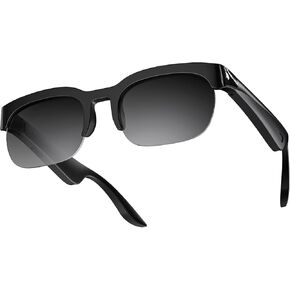 Smart Glasses with AI Translator, V6.0 Bluetooth Glasses with 150+ Translation, Smart Sunglasses for Men & Woman, UV Protection, IPX5 Waterproof,120H Ultra-Long Standby, Hands-Free Music & Calls