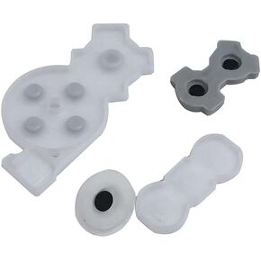 VANJUNN For Wii Controller Buttons Replacement Conductive Rubber Pads for Wii game Controller (Gray)