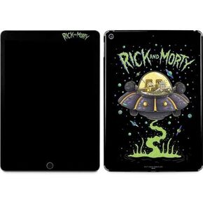 Skinit Decal Tablet Skin Compatible with iPad 7th-8th Gen (2019-20) - Officially Licensed Warner Bros Rick and Morty Spaceship Design