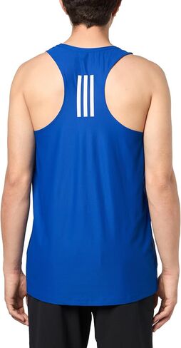 تيشيرت أديداس Own The Run بدون أكمام للرجال، أبيض، 3X-Large in Saudi Arabia