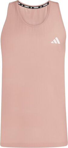 تيشيرت أديداس Own The Run بدون أكمام للرجال، أبيض، 3X-Large in Saudi Arabia