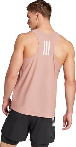 تيشيرت أديداس Own The Run بدون أكمام للرجال، أبيض، 3X-Large in Saudi Arabia