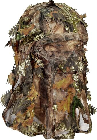 قناع التمويه الصيد غطاء الوجه الكامل ، Ghillie Camouflage 3D heady headwear قابلة للتعديل in Kuwait