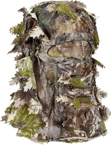 قناع التمويه الصيد غطاء الوجه الكامل ، Ghillie Camouflage 3D heady headwear قابلة للتعديل in Kuwait