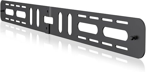 notiela Heavy-Duty Soundbar Wall Mount for Sonos Playbar Wall Mount Bracket for Space Saving - Durable Metal Mounting Bracket for Sonos Playbar Mount Under or Above TV Easy to Install in Saudi Arabia