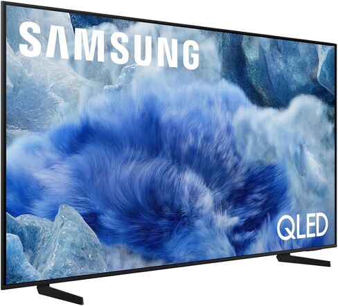 Samsung QN75Q8FAAFXZA 75 Inch Class QLED Q8F 4K Vision AI Smart TV with a Walts FIXED-MOUNT-43-90 TV Mount for 43"-98" TVs and Amber Protection 3-Outlet-Surge Surge Protector (2025) in Saudi Arabia