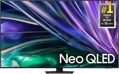 Samsung QN85QN85DBFXZA 85 بوصة NEO QLED 4K SMART TV مع Dolby Atmos مع جهاز تلفزيون TV ثابتة-43-90 من أجهزة التلفزيون المتوافقة مع 43-90 بوصة و Walts HDTV Screener Kit (2024) in Saudi Arabia