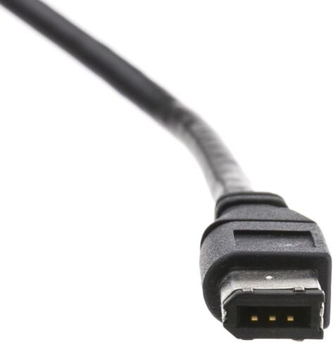 CableWholesale Firewire 400 4 Pin to 6 Pin Cable, Male to Male iLink DV Cable, 6-Pin/4-Pin IEEE 1394a, Black, 6 Pin to 4 Pin Male to Male DV Cable 4-Pin to 6-Pin FireWire Cable Cord, 15 Feet in Saudi Arabia
