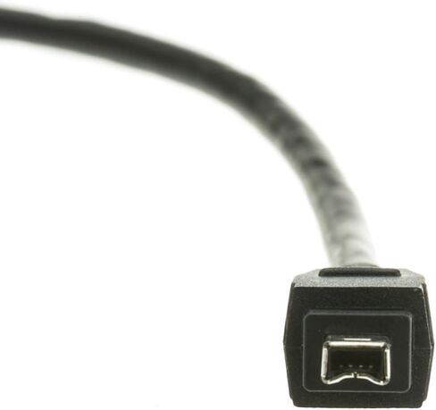 CableWholesale Firewire 400 4 Pin to 6 Pin Cable, Male to Male iLink DV Cable, 6-Pin/4-Pin IEEE 1394a, Black, 6 Pin to 4 Pin Male to Male DV Cable 4-Pin to 6-Pin FireWire Cable Cord, 15 Feet in Saudi Arabia