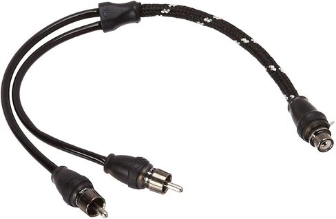 Rockford Fosgate Rfity-1f Y Adapter 2 Male to 1 Cable Signal Cable in Kuwait