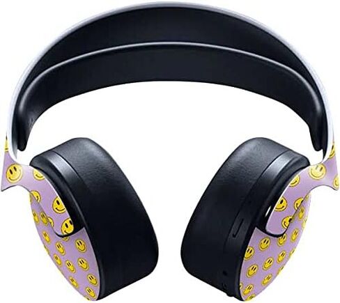 Skinit Decal Gaming Skin Compatible with Pulse 3D Wireless Headset for PS5 - Happy Face Pattern Design in Kuwait