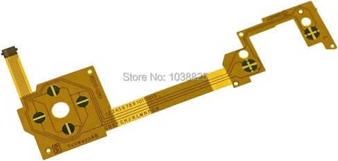 Replacement L R Left Right Button Conductive Film Ribbon Flex Cable for Wii U PAD Gamepad Button Repair Parts (Left and Right Set) in Kuwait