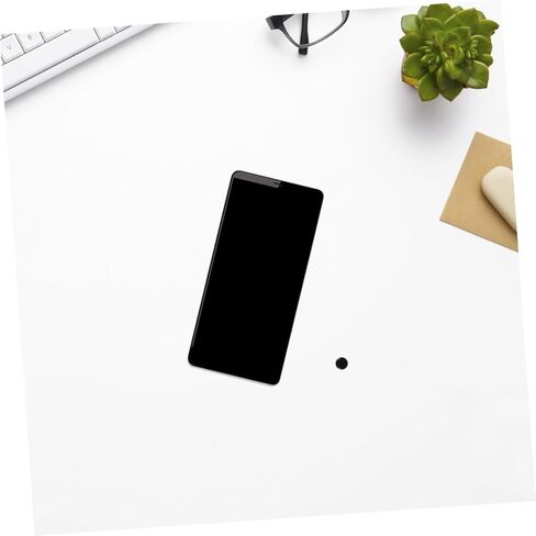Gadpiparty Home Button Stickers Smartphones Quick Drying Fingerprint Pad Copper Fingerprint Recognition Sticker Fingerprint Stickers Copper Fingerprint Button Sticker Polymer Materials Black in Saudi Arabia